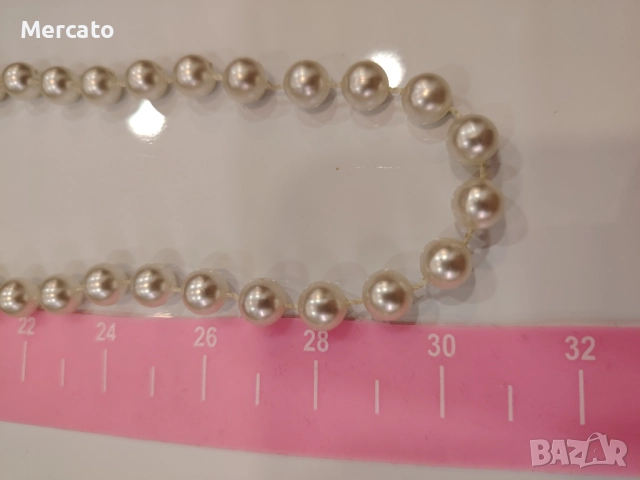 Перлен гердан АРТ №109, снимка 3 - Колиета, медальони, синджири - 52321695