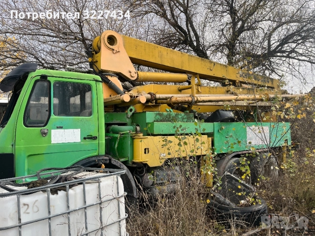 Бетонпомпа, снимка 2 - Индустриална техника - 52489303