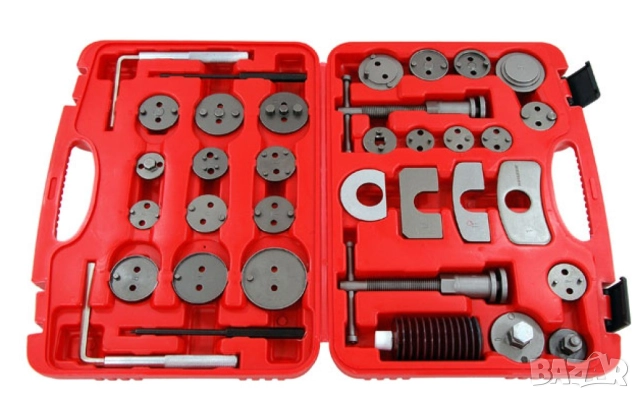 Комплект инструменти за смяна на накладки - 35 части, снимка 3 - Други стоки за дома - 52112870
