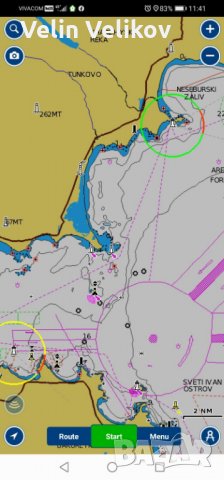 Navionics Boating HD full 9.1 за Android  с карта на Черно море подходяща за рибари, яхти и водолази