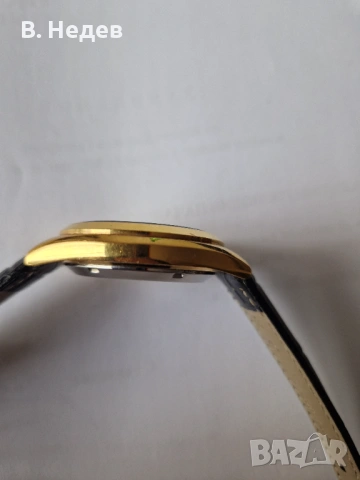 SEIKO 5, Automatic 7s26, 21 jewels Japan; Почти нов часовник! PVD Gold, снимка 7 - Мъжки - 53353038