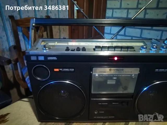 HITACHI TRK 8080 E, КЛАСИКА. , снимка 2 - Радиокасетофони, транзистори - 55970237