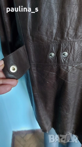 Винтидж / "Tommy Hilfiger" / Мъжко яке от естествена кожа , снимка 10 - Якета - 53265458