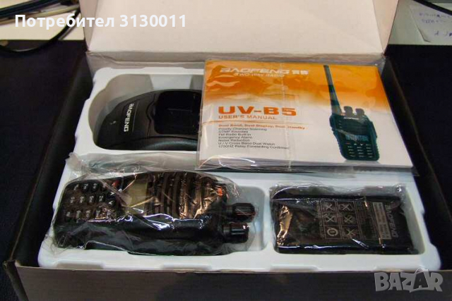 !!█▬█ █ ▀█▀ Нова Мобилна радиостанция уоки токи Baofeng UV-B5 PMR DTMF, CTCSS, DCS 136-174 400-520
