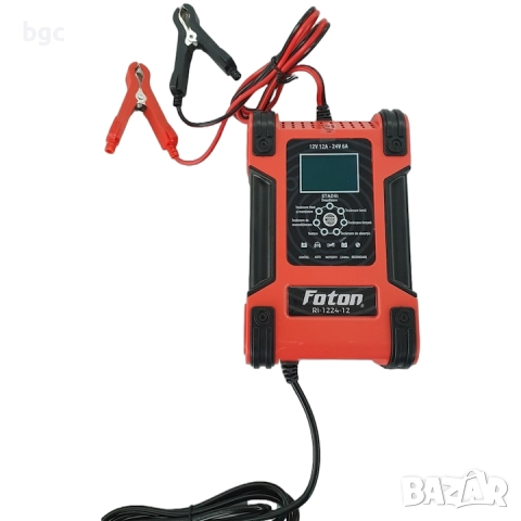 НОВ Токоизправител Зарядна станция Foton Pro Pb-acid, AGM, EFB, LiFePO4 регенерация/десулфатизация