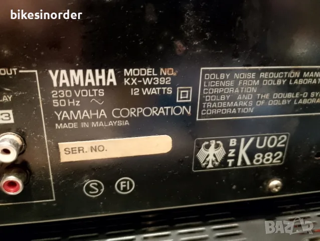 Yamaha KX-W392 стил красота качествен запис, снимка 6 - Декове - 55872881