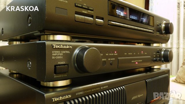 TECHNICS SE-A800S & SU-C800U &  ST-GT550, снимка 5 - Ресийвъри, усилватели, смесителни пултове - 34057963