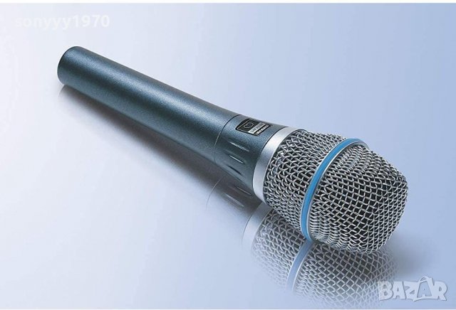 *SHURE BETA 87A-Вокален Микрофон внос swiss 2605221935, снимка 2 - Микрофони - 36885759