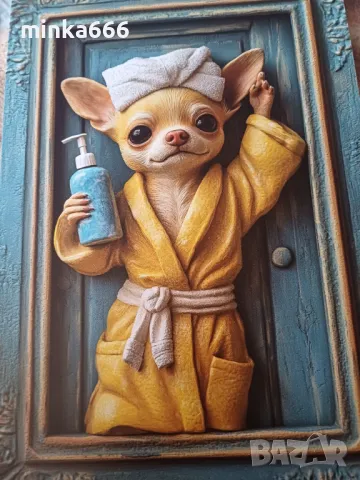 Метална табела за баня., снимка 2 - Картини - 50183485