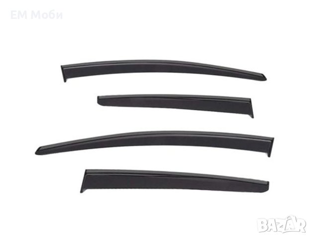 Комплект ветробрани Sunplex за Dacia Sandero Stepway 2008-2020г. лепящи ленти, 4 броя, снимка 2 - Аксесоари и консумативи - 42838610