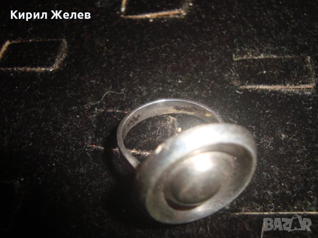 NIKOL@S 925 НИКОЛАС СРЕБЪРЕН АВТОРСКИ АРТ ДИЗАЙНЕРСКИ МАРКОВ ПРЪСТЕН СРЕБРО 925 УНИКАТ 17632, снимка 11 - Пръстени - 31557207