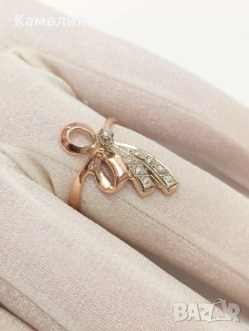 Руско злато , снимка 3 - Пръстени - 52634984