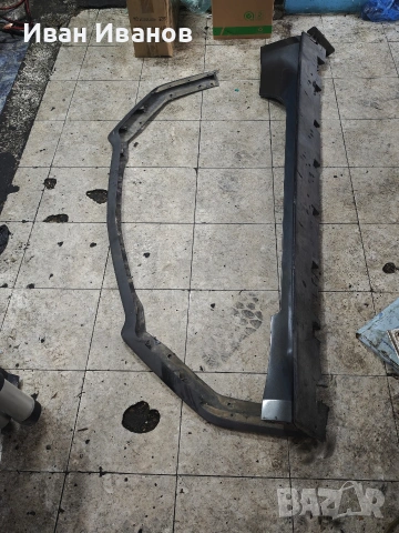 праг Mustang 2018-2023 и преден лип спойлер на предна броня 