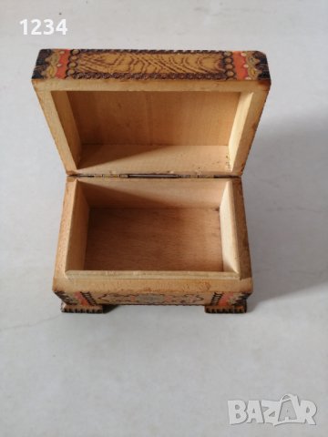 Малка дървена кутия 10 см. , снимка 6 - Други стоки за дома - 31233890