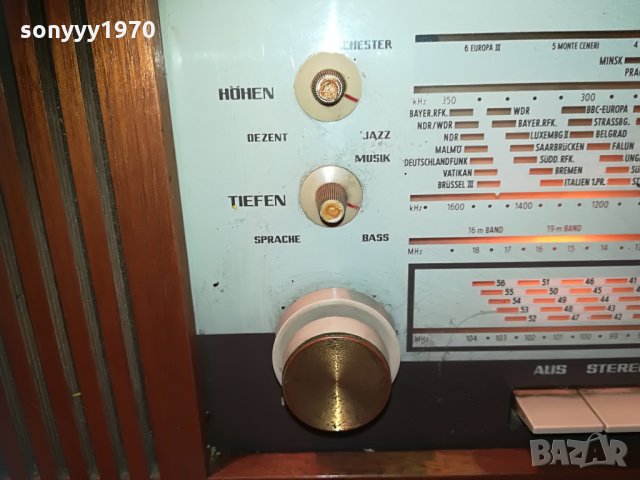 nordmende fidelio tube STEREO receiver-switzerland, снимка 6 - Ресийвъри, усилватели, смесителни пултове - 29494689
