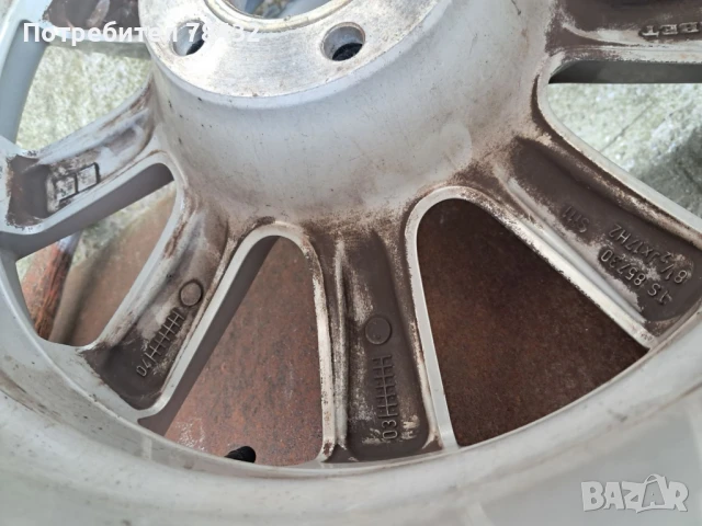 Джанти 5х110 с гуми 205/45/17 - Opel-Alfa-Saab, снимка 5 - Гуми и джанти - 50519974