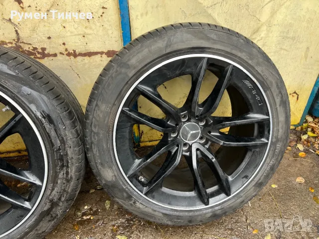 Джанти с гуми от Мерцедес GT 19ки, снимка 5 - Гуми и джанти - 48290120