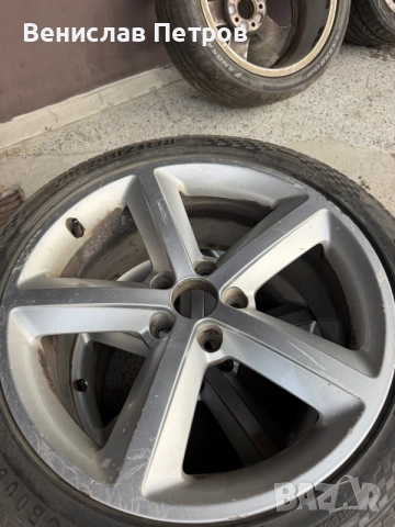 Оригинални Audi 18 цолa OEM джанти 8J ET47 5x112, снимка 6 - Гуми и джанти - 55868171