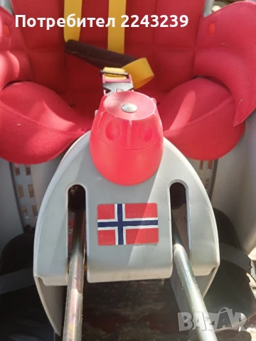 Децко столче за колело , снимка 2 - Столчета за кола и колело - 51384503