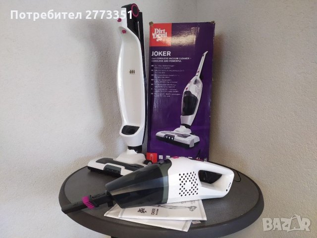 Акомулаторни прахосмукачка Dirt Devil 14, снимка 3 - Прахосмукачки - 31420355