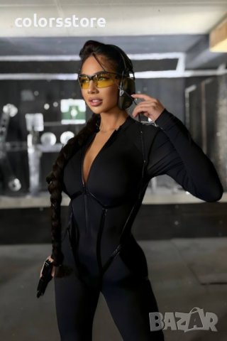 ДАМСКИ ЧЕРЕН ГАЩЕРИЗОН, снимка 2 - Комплекти - 34750142