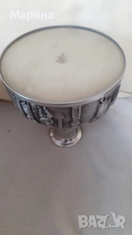 Комплект за ракия от калай Antik*Vintage  #86, снимка 13 - Антикварни и старинни предмети - 51564492