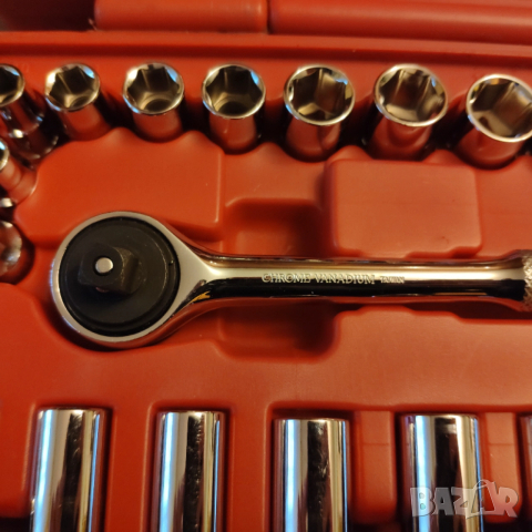 K INTERNATIONAL TOOLS 3/8 drive гедоре /гидория 26части къси дълги вложки камъни комплект, снимка 8 - Гедорета - 52915024