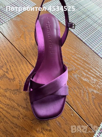 Елегантни сандали Tamaris Touch-it® (Royal Purple), 36 номер, снимка 3 - Сандали - 54328976