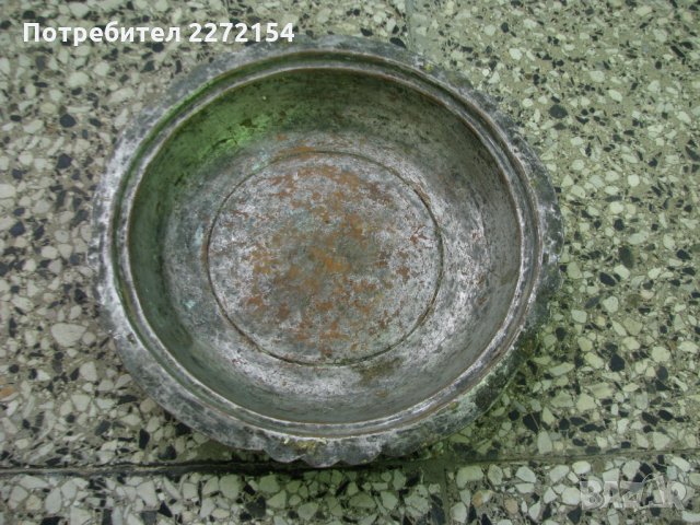 Възрожденска чиния турска паница-2, снимка 1 - Антикварни и старинни предмети - 31530416