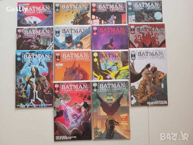 Комикси Batman: Urban Legends Vol. 1, #1-9, #12-16, NM, DC