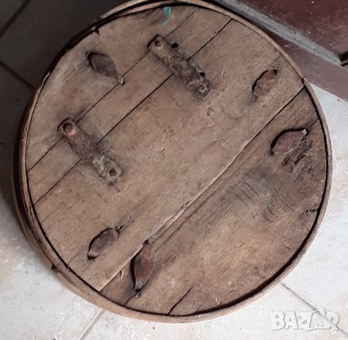 Крини:  крина, шиник и  буре, буренце, дървен съд, стар, снимка 2 - Антикварни и старинни предмети - 29120202