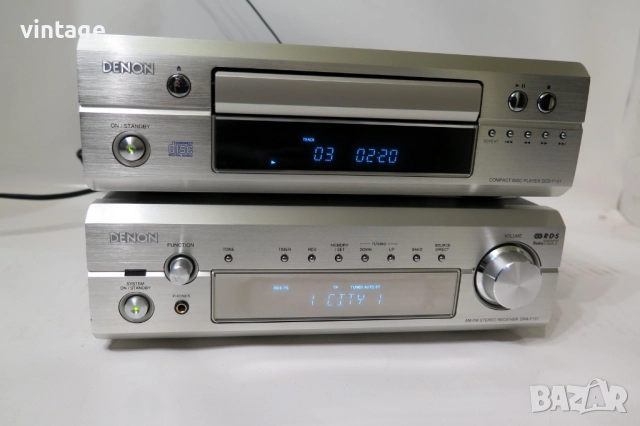 Denon F 101 system, снимка 5 - Аудиосистеми - 52970948
