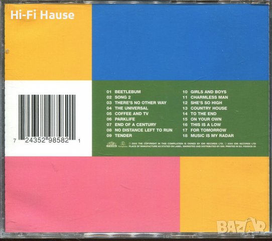 Blur -The Best of, снимка 2 - CD дискове - 36969613