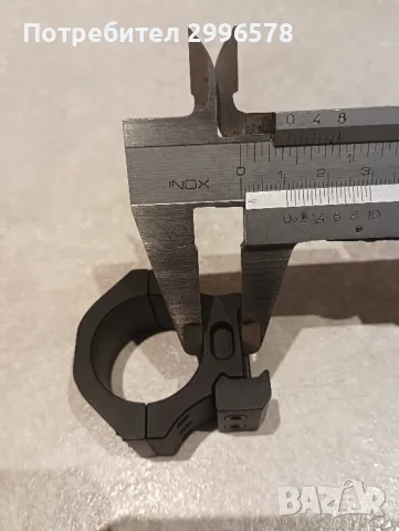 Рингове 30мм за оптика пикатини picatinny weaver база монтаж монтажи монтажни пръстени моноблок, снимка 2 - Такъми - 49863850