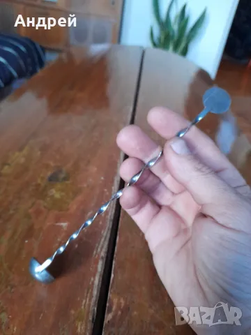 Стара лъжица за подправки,сосове, снимка 4 - Други ценни предмети - 48882448