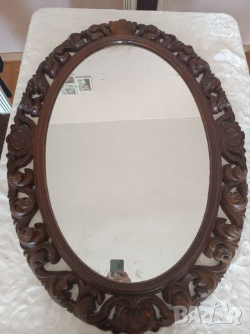 Огледало с полиуретанова рамка "Елипса"акантов лист  1981г.