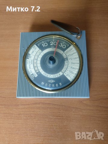 Москва-стар термометър - календар, снимка 5 - Антикварни и старинни предмети - 40643483