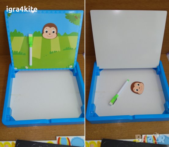 НОВ МОДЕЛ 2в1 Дигитална кутия с магнити / Магнитни дъски, снимка 4 - Образователни игри - 37518531