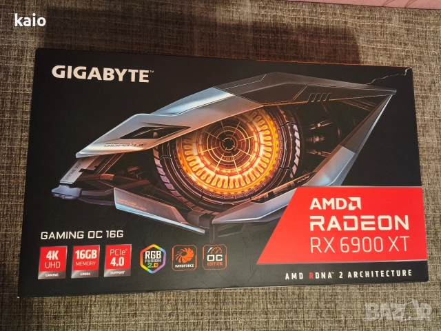 Видео карта Gigabyte Radeon RX 6900 XT Gaming OC 16GB