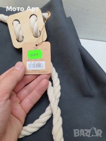 Gioseppo GIOS EPPO Дизайнерска Ранижа с Въжета - Нова, снимка 5 - Раници - 42244715