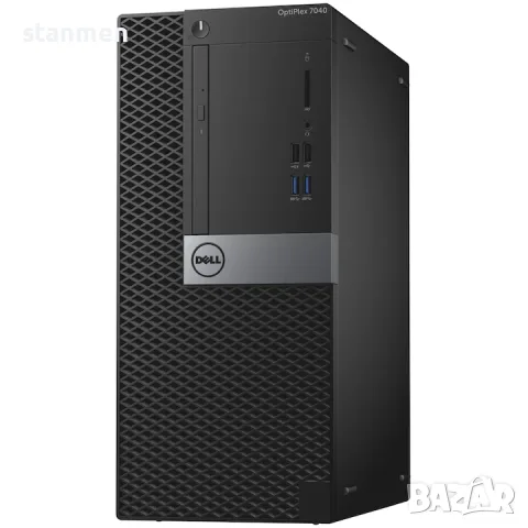 Продавам Гаранционнен компютър Dell OptiPlex 7040/4x3.2ghzThr/ssd128+160/8gb/RS-232/tower