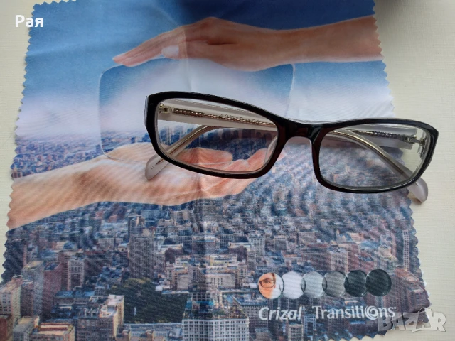 Crizal Transitions / crizal® transitions®прозрачни слънчеви,диоптрични рамки очила за компютър , снимка 2 - Слънчеви и диоптрични очила - 50731658