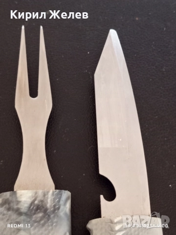 Винтидж нож за домашна есетра СССР изключителна рядкост за КОЛЕКЦИОНЕРИ 51328, снимка 4 - Ножове - 51760914