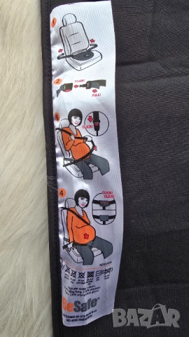 Колан за бременни BeSafe iZi fix за автомобил, снимка 11 - Аксесоари и консумативи - 52862547