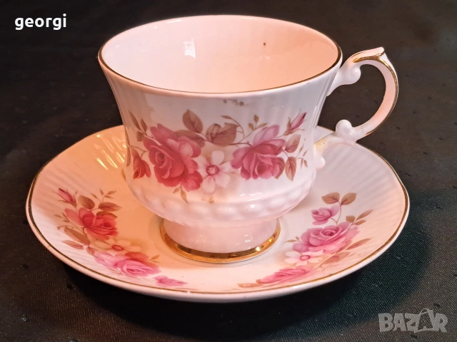 английски порцеланов двоен сет за кафе Willy's Pottery 34/3