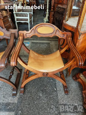 Старинни кресла, снимка 3 - Столове - 56395597