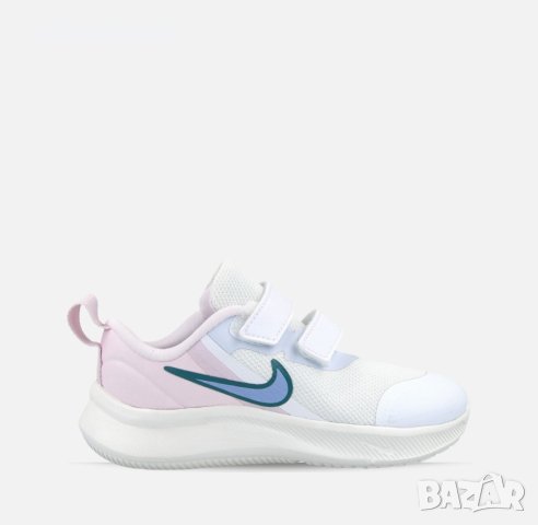 НАМАЛЕНИЕ!!! Бебешки маратонки NIKE STAR RUNNER 3 TDV Pink/White DA2778 102, снимка 1 - Бебешки обувки - 42252491