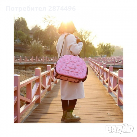 2746 Транспортна чанта за котки и малки кучета, снимка 6 - Други стоки за животни - 36399111