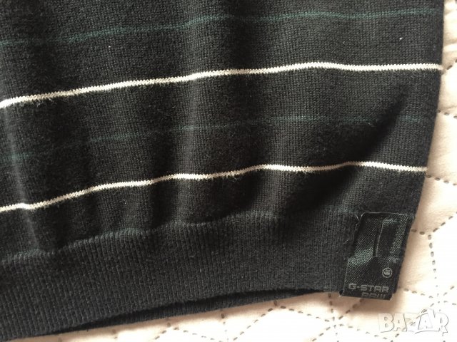 G-star оригинален мъжки пуловер L , снимка 5 - Пуловери - 31225593