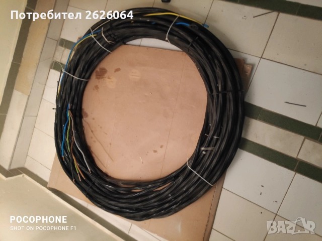 Захранващ кабел 5 x 16 m2 CBT с медни плътни жила., снимка 3 - Друга електроника - 52523306